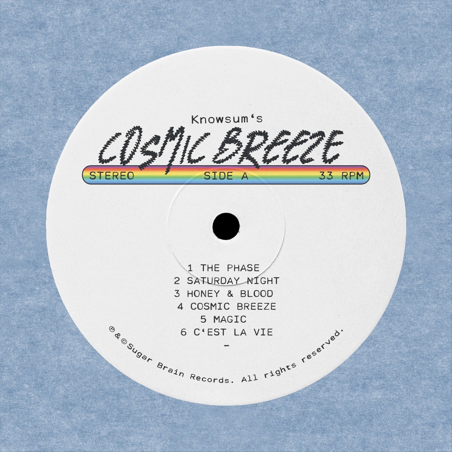 Knowsum - Cosmic Breeze | 12" Vinyl LP